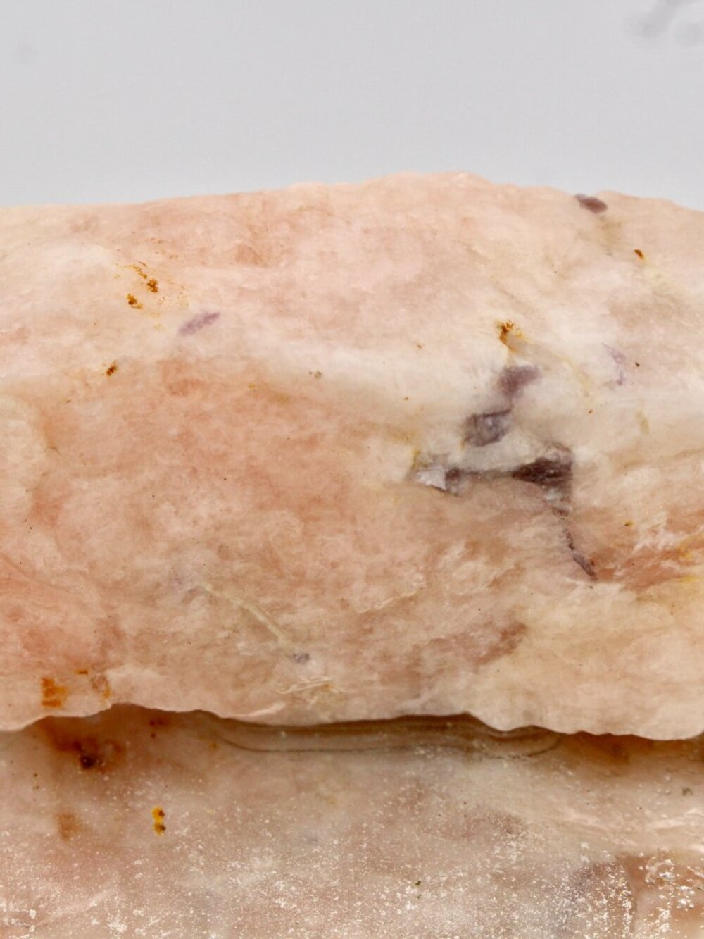 Morganite Beryl Pink Peach Raw Rough Stone Crystal Natural Rock Healing 5.4oz